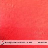 Home Textile Red Ruffled Lace Fabric (M0241)