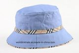 Promotion Blank Cotton Bucket Hat /Sun Hat with Middle Band