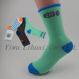 Boys Kids Lovely Animal Number Pattern Crew Socks Happy Socks