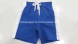 Oeko-Tex Full Elastic Waist Polyester Contrast Color Panel Children Board Short Swimwear