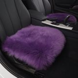 Fashion Stuffed Fur Sheepskin Auto Seat Cushion for Women