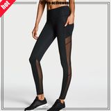 Custom Reflective Silver Logo Women Leggings Sexy Compression Tights