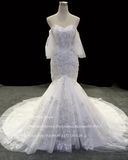 Aolanes Mermaid Dream Lace Wedding Dresses