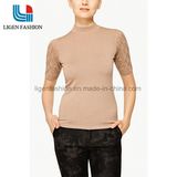 Ladies Pullover Sweater with Turtleneck