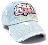 Wholesale Washed Custom Patch Embroidery Hats