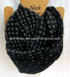 Fashion Two Sides Jacquard Weave Shape Scarf (Hjs30)