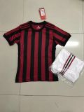 2017/2018 AC Red Black Soccer Uniforms