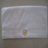 100% Cotton 30*30cm Face Towel with Embroidered Logo