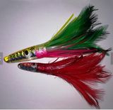 New Design 18cm Octopus Soft Resin Jig Skirts Feather Bait