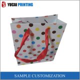 Colorful Spotted Paper Gift Bag Shopping Bag