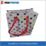 Colorful Spotted Paper Gift Bag Shopping Bag