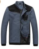 Grey Color Custom Men Garment Outerdoor Clothing