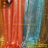 Metallic Fabric Cloth Hall Curtain