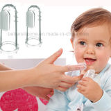 Soft Transparent Silicone Finger Toothbrush for Baby /Kid /Infant