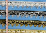 High Quality Sequins Shiny Lace Tassel Fringe for Decoration