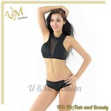 Hot Sale Black Two Pieces Sexy Bikini Plus Size Mauanfature China