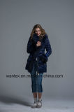Ladies Loose Down Coat Fashion 80% Eiderdown Autumn Winter Navy Warm