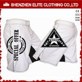 Cheap White Blank Custom Logo Sublimated MMA Belt Shorts (ELTMMJ-148)