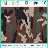 PU/PVC Coated Polyester Mexico Camouflage Military Fabric