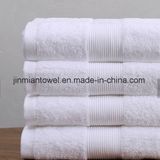 Top Grade Cotton Satin Hotel White Bath Towel