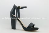 Classic Black High Heel Women Sandal with Sexy Designs