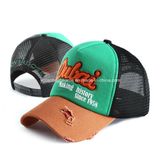 Fashion Promotional Destory Trucker Mesh Hat