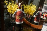 T1277 Knitted Christmas Winebottle Cover Hotel Decoration