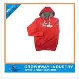 Full Zip Hoody Applique Sweatshirt for Men