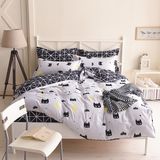 Top Selling Polyester Fabric Home Bedding Set Duvet Cover Bed Sheet