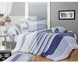 New Arrival 100% Cotton Strips Comforter Set Bedding Set