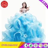 Fashion Plastic Dolls with Beautiful Wedding Dress