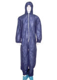 PP+PE Coverall with Hood, Disposable Coverall