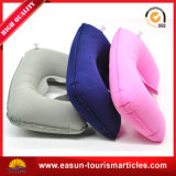 Airline Inflatable Pillow with Customs Logo & White Color