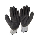 Wholesale Latex Crinkle Garden Gloves Printed Logo
