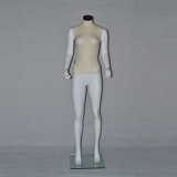 FRP European Sportwear Female Mannequin with Glass Base