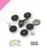 Zinc Alloy Colored Metal Tank Jeans Button