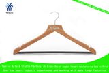 Women Suit Hanger, Women Hanger, Bamboo Hanger with Trousers Bar