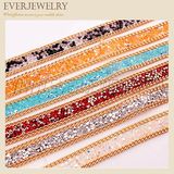 Lots of Designs for Hot Fix Rhinestone Strip