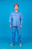 65% Polyester 35%Cotton Long Sleeve Safety High Quality Cheap Suit Workwear (BLY2004)