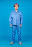65% Polyester 35%Cotton Long Sleeve Safety High Quality Cheap Suit Workwear (BLY2004)