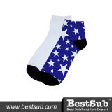 Bestsub Design 25cm Men Sublimation Anklet Socks (DLW02)