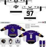 Customized Ahl Ontario Reign Ontario Reign Hockey Jersey