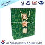 Custom High Quality Fancy Christmas Paper Bag