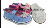 Children Magic Tape Injection Canvas Shoes Casual Shoes (0601-06)