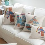 Manufacturer Cheap Cotton Linen Throw Pillow Covers