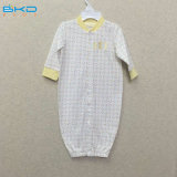 Pima Cotton Baby Garment Long Sleeve Baby Sleepsuit
