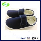 Soft Entistatic Cotton Shoes for Cleanroom (EGS-PVC-501C)