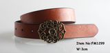 2018 Fashion Flower Leather Belts for Women (FM1299)