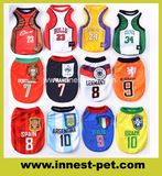 Pet Products Suppy Sports Accessories Tshirt Football-Soccer Team Dog Clothes