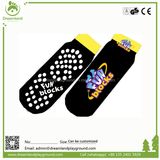 China Custom Knitted Sock Manufacturer, Indoor Trampoline Anti-Slip Ankle Sock